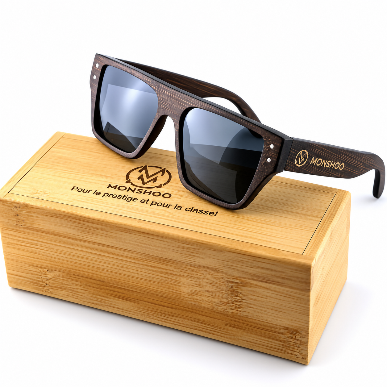 lunettes image good (1) Legrand | Lunettes de soleil en bois – Image 1